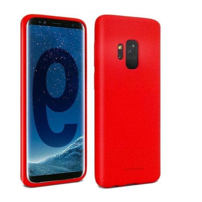 Mercury Soft Feeling Case for Samsung Galaxy S9 - Red Android