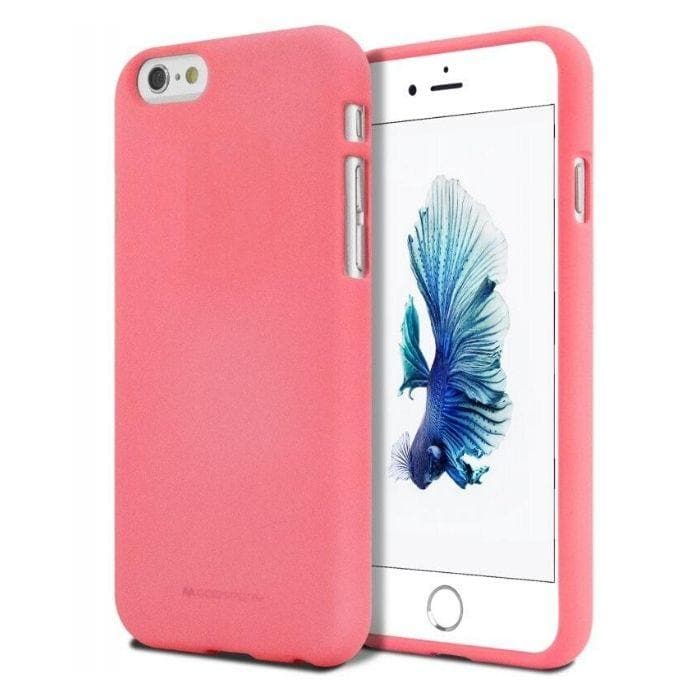 Mercury Soft Feeling Case for iPhone 5/5s/SE - Flamingo
