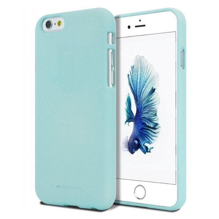 Mercury Soft Feeling Case for iPhone 5/5s/SE - Mint