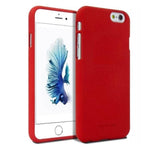 Mercury Soft Feeling Case for iPhone 6/6s Plus - Red
