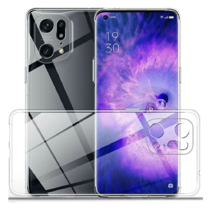 Oppo Find X5 Pro Silicone Case Clear