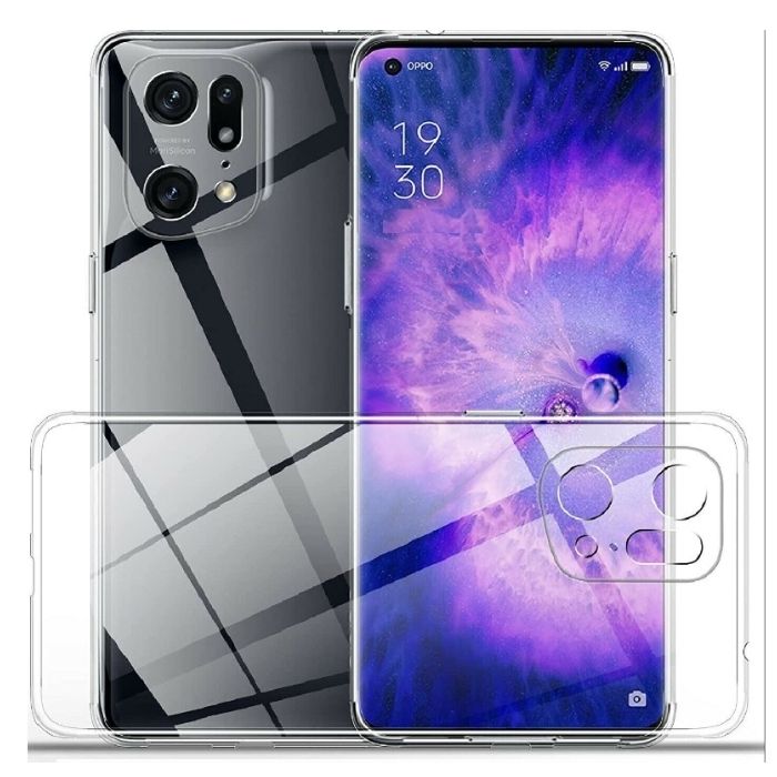 Oppo Find X5 Silicone Clear Case
