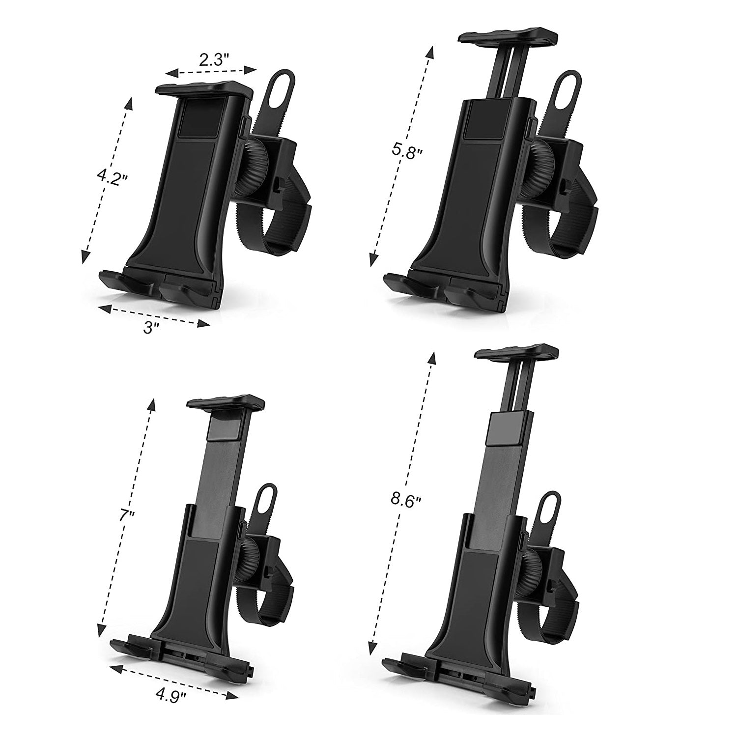 pram bike gym treadmill mount ipad tablet
