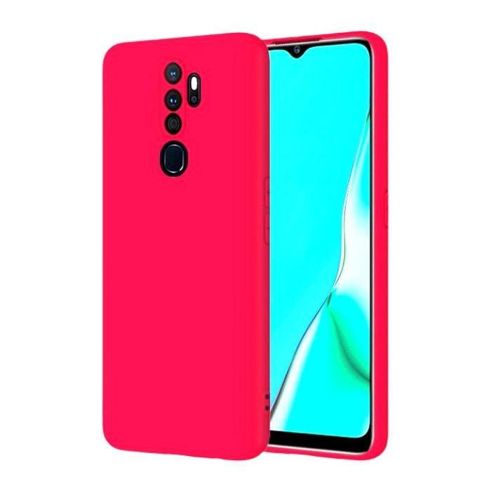Silicone Case for Oppo A5 2020 - Red