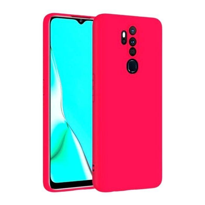Silicone Case for Oppo A5 2020 - Red cover