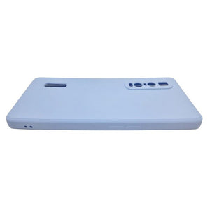 Silicone Case for Oppo Find X2 Pro - Light Blue