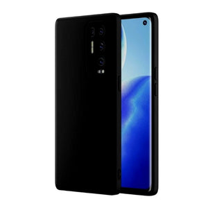 Silicone Case for Oppo Find X3 Pro - Black