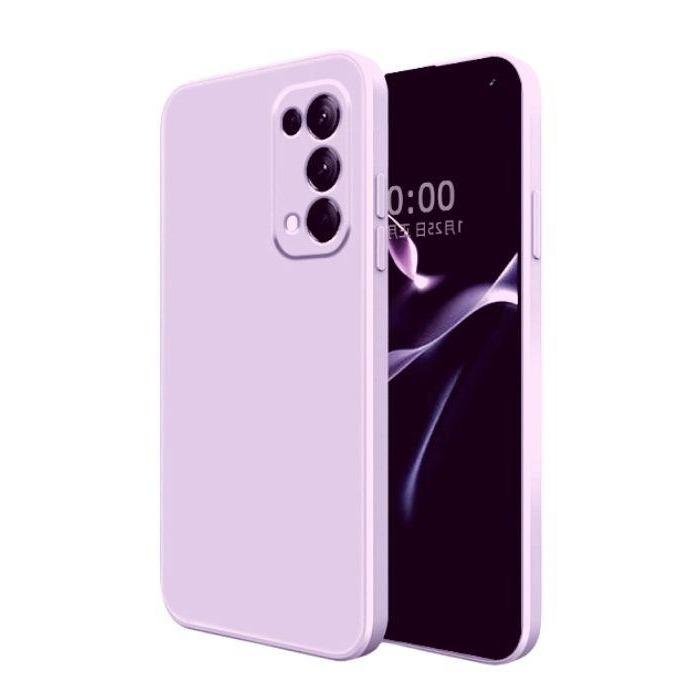Silicone Case for Oppo Find X3 Pro - Purple