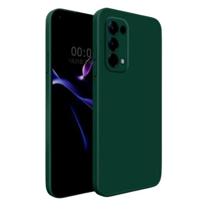 Silicone Case for Oppo R17 Pro - Dark Green