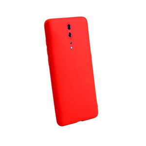 Silicone Case for Oppo Reno2 Z - Red cover