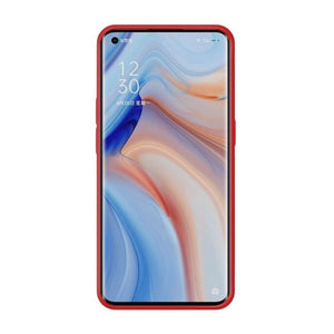 Silicone Case for Oppo Reno4 5G - Crimson Red