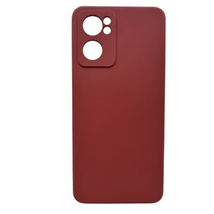Silicone Case for Oppo Find X5 Lite - Crimson Red