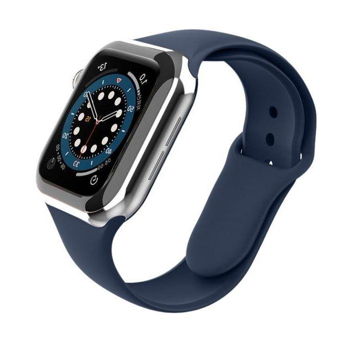 Silicone Sports Band for Apple Watch 40mm - Navy