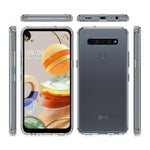 Soft Case for LG K61 - Clear side