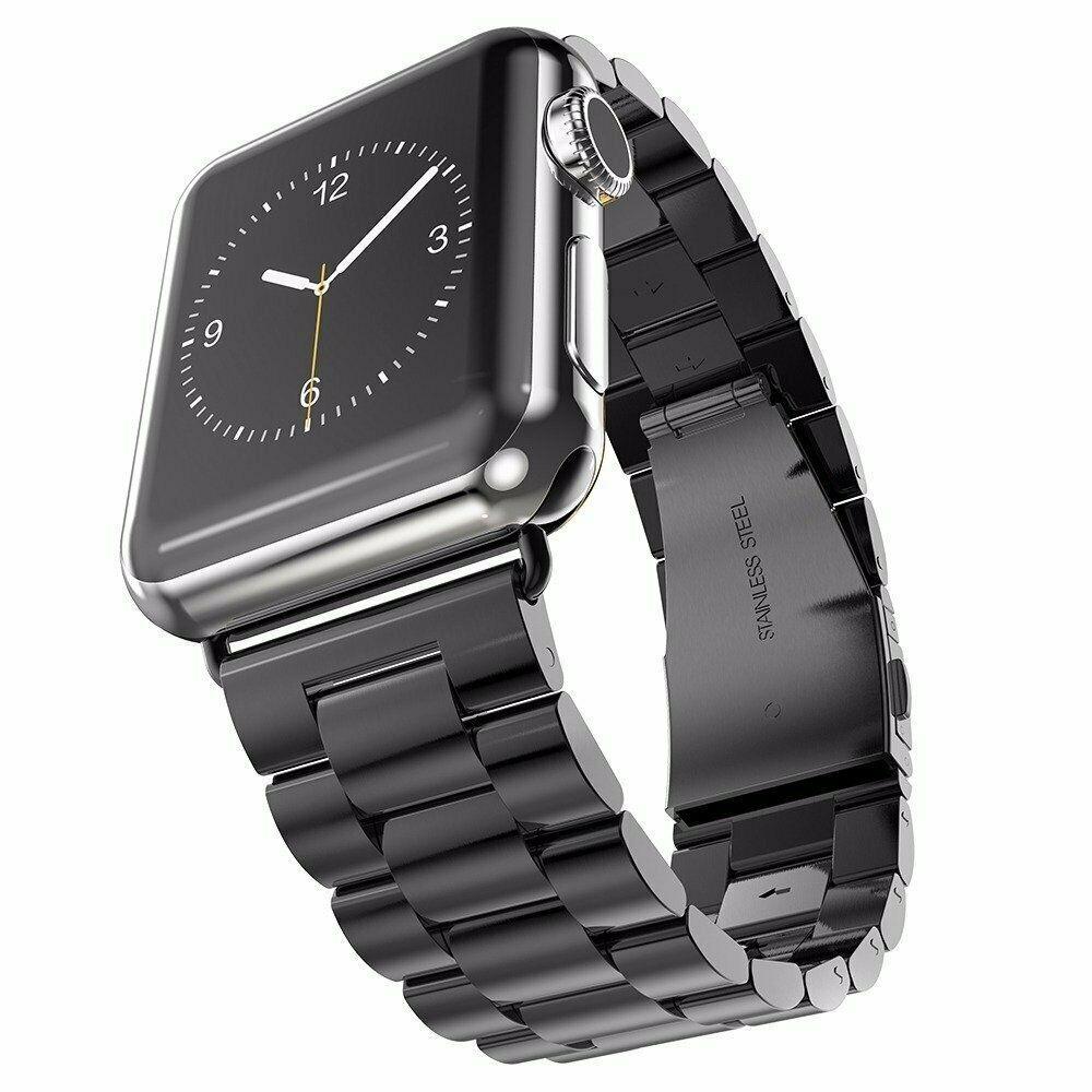 Apple Watch Stainless Steel Band - 42/44mm - Black