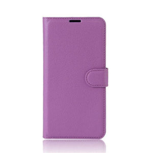 Wallet Case for Alcatel 1X Purple