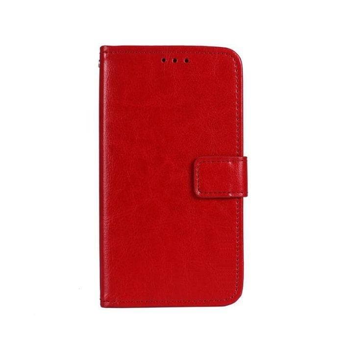 Wallet Case for Galaxy J5 Pro red