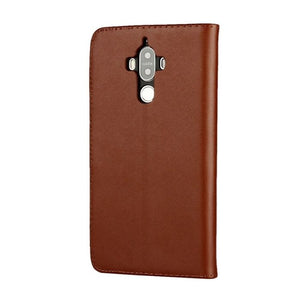 Wallet Case for Mate 10-Brown