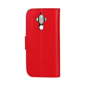 Wallet Case for Mate 10-Red Huawei