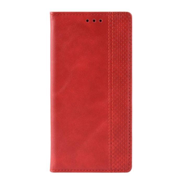 Wallet Case for Motorola Edge 20 Fusion 5G - Red