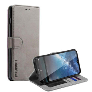 Wallet Case for Nokia 4.2-Grey Android