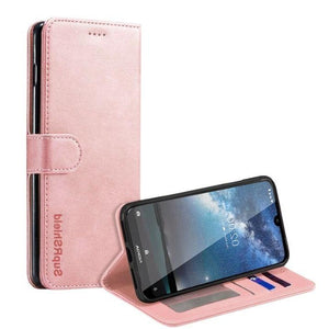 Wallet Case for Nokia 4.2-Rose Gold Android