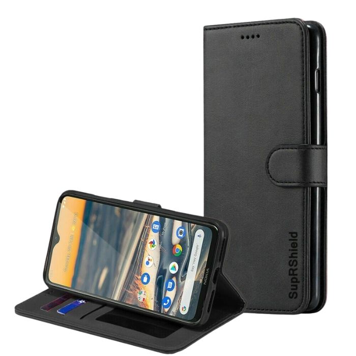 Wallet Case for Nokia 5.3-Black