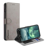 Wallet Case for Nokia 6.2-Grey