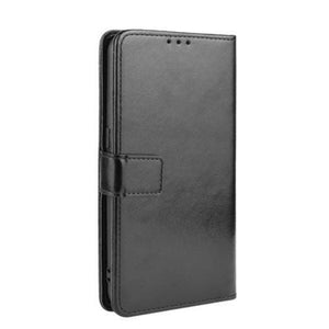 Wallet Case for Oppo AX5s - Black cover