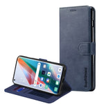 Wallet Case for Oppo Find X3 Pro - Navy Blue