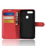 Wallet Case for OPPO R15 - Red open
