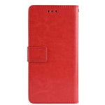 Wallet Case for Oppo R17 Pro - Red