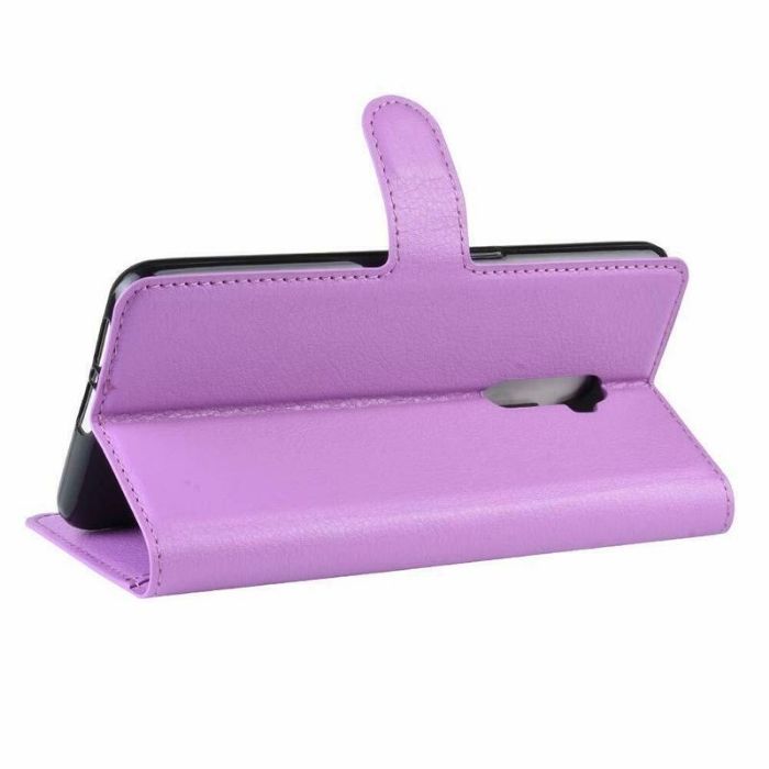 Wallet Case for Oppo Reno- Purple