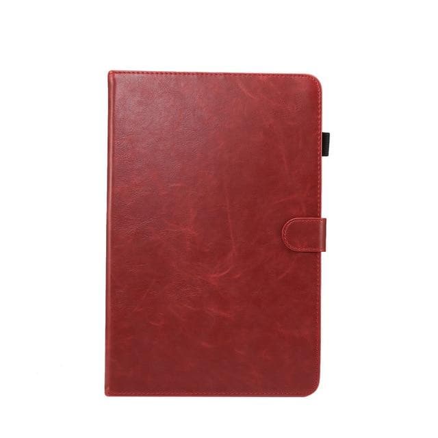 Wallet Case for Samsung Galaxy Tab S4 wine red