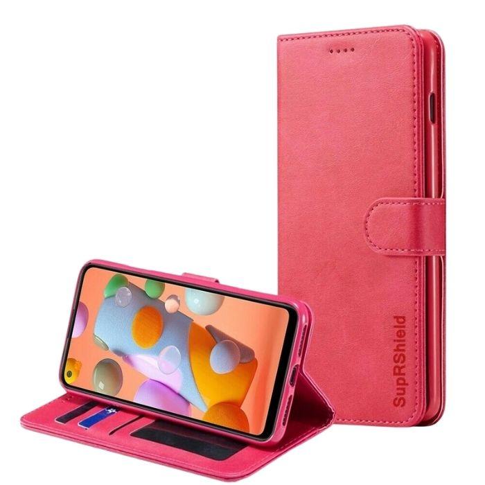 Wallet case for Galaxy A21S-Pink Samsung