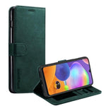 Wallet case for Galaxy A51-Green